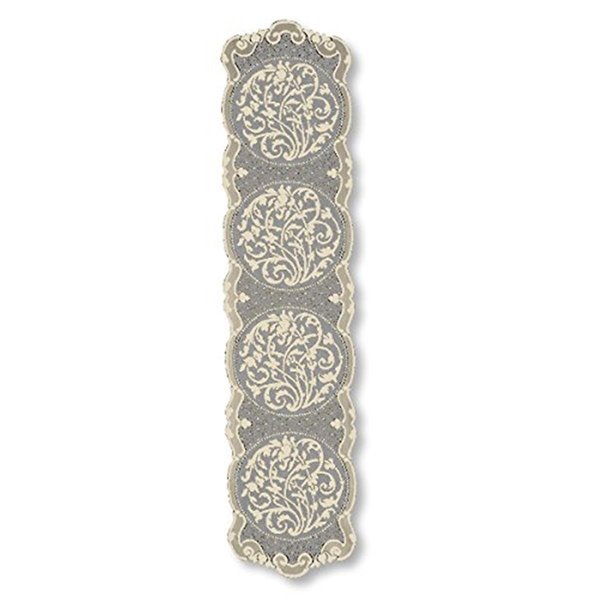Heritage Lace Rondeau 14 x 60 Runner, Cafe RN-1460C